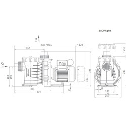 Bomba de Piscina Speck Badu ALPHA Monofásica