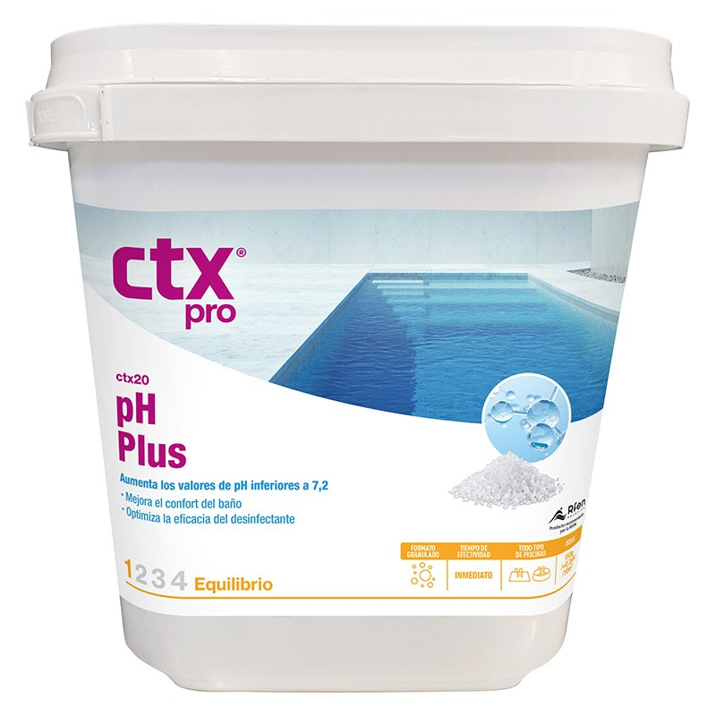 Incrementador de pH granulado CTX-20 5 Kg