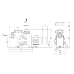 Bomba de Piscina Speck Badu Prime 25-48 Monofásica