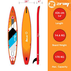 Tabla de Paddle Surf Hinchable Zray SUP Rapid 14''