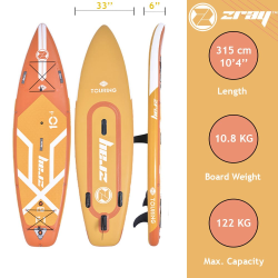 Tabla de Paddle Surf Hinchable Zray SUP Fury F1 10'4