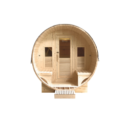 Sauna Exterior de Vapor HOLL'S Gaïa Luna con Accesorios Incluidos