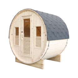 Sauna Exterior de Vapor HOLL'S Gaïa Bella con Accesorios Incluidos