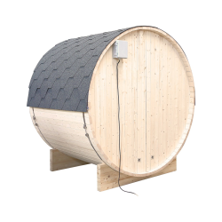 Sauna Exterior de Vapor HOLL'S Gaïa Bella con Accesorios Incluidos