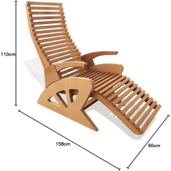 Tumbona para Sauna Alto Confort HOLL'S