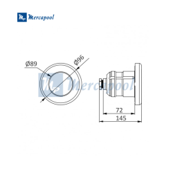 Proyector LumiPlus Essential Mini LEDs para Pasamuros AstralPool