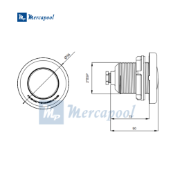 Proyector LumiPlus Mini V2 LED AstralPool para Piscina y SPA