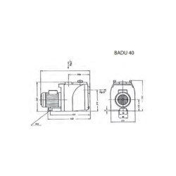 Bomba de Piscina Speck BADU 40 Monofásica