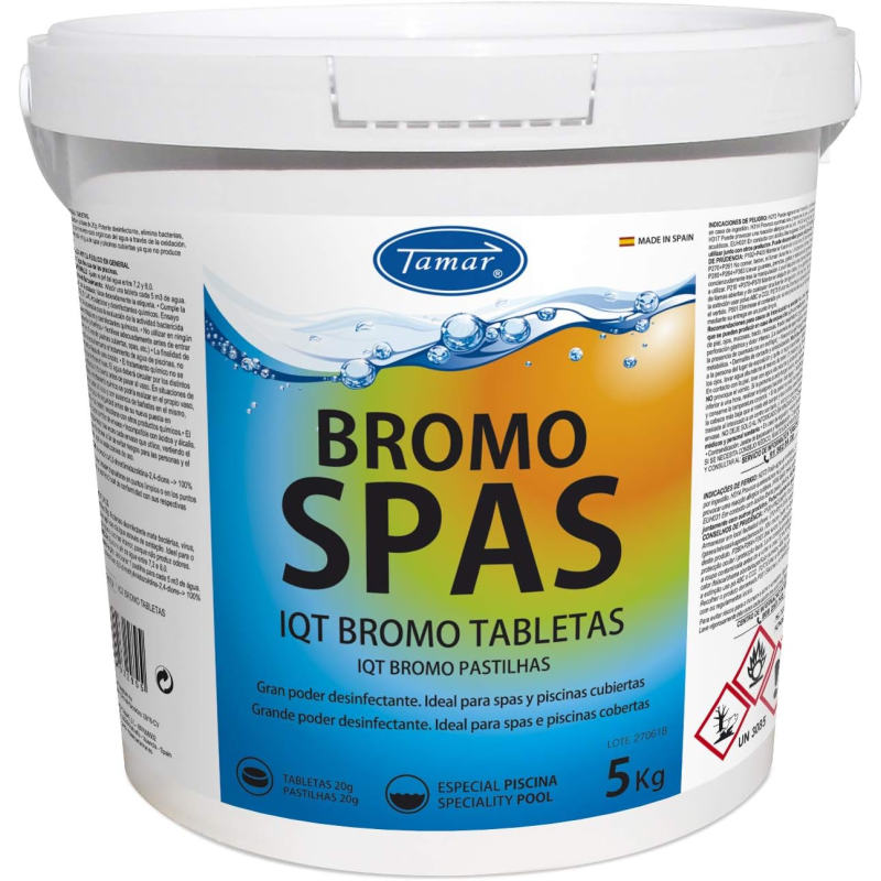 Bromo Tamar Tabletas 20g 5 Kg