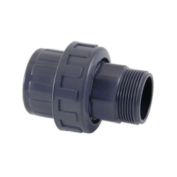 Enlace Mixto Rosca Macho PVC 50 - 1 1/2"