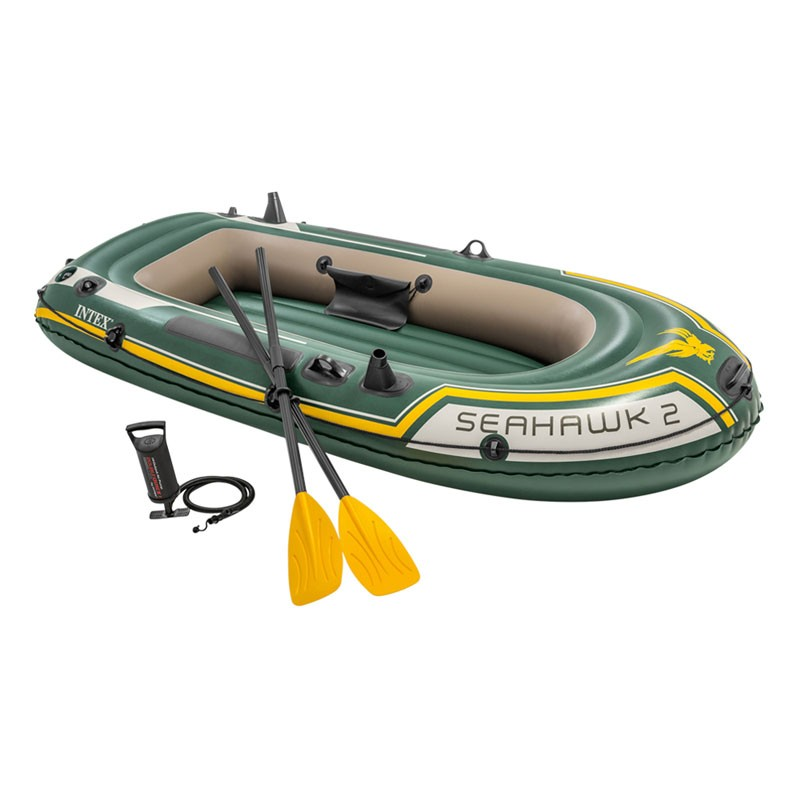 Bote de Recreo Hinchable Intex Seahawk con Remos y Bomba