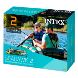 Bote de Recreo Hinchable Intex Seahawk con Remos y Bomba