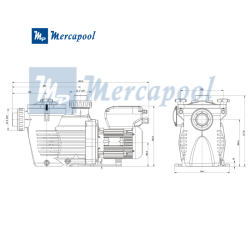 Bomba Kripsol KSE VS 1,5 CV Velocidad Variable Monofásica