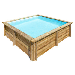 Piscina de Madera Gre Sunbay City 2,25 x 2,25 x H. 0,68 m