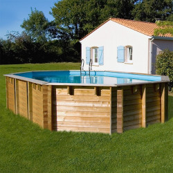 Piscina de Madera Gre Sunbay Vermela 6,72 x 4,72 x H. 1,46 m