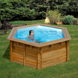 Piscina de madera Gre Sunbay Lili 2 Ø 2,80 x H. 1,07 m