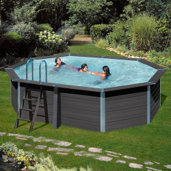 Piscina Desmontable de Composite Gre Avantgarde Ovalada