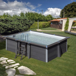 Piscina Desmontable de Composite Gre Avantgarde Rectandgular