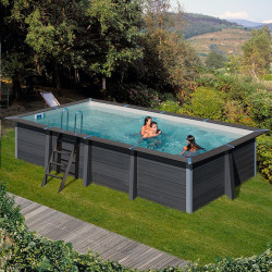 Piscina Desmontable de Composite Gre Avantgarde Rectandgular