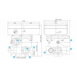 Válvula selectora automática Speck Badu Omnitronic R41/3A 1 ½''