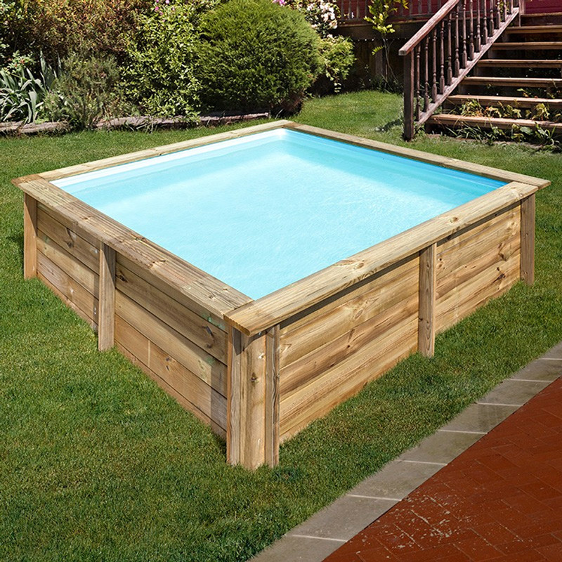 Piscina de Madera Gre Sunbay City 2,25 x 2,25 x H. 0,68 m