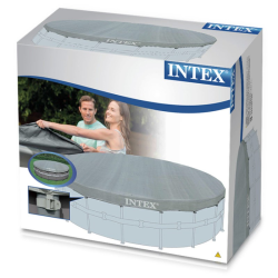 Cobertor para Piscina Intex Redonda Deluxe Ø 549 cm