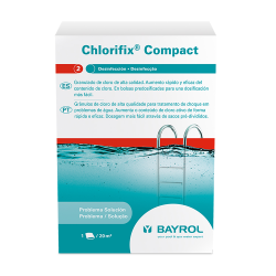 Cloro Choque Granulado Chlorifix Compact  Bayrol 1.2 Kg