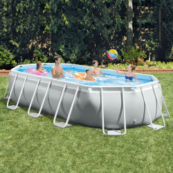 Piscina Intex Prism Frame Ovalada 503x274x122cm dep. cartucho y escalera 26796NP