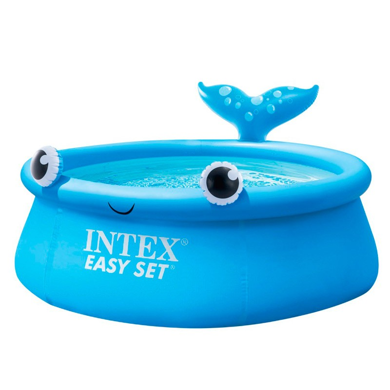 Piscina hinchable Intex Easy Set Ballena 183x51cm 26102NP