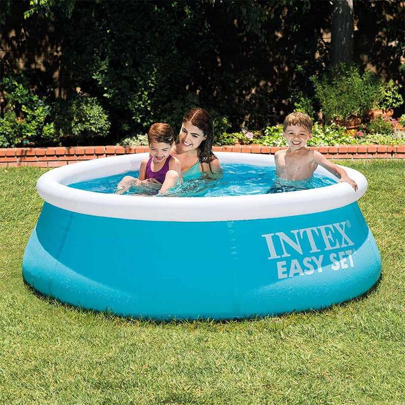 Piscina Desmontable INTEX Fast Set Autoportante de plastico