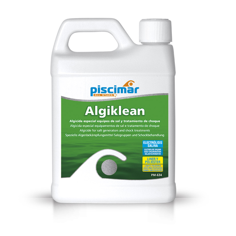 Algicida y Abrillantador Piscimar Algiklean PM-634 1 Litro