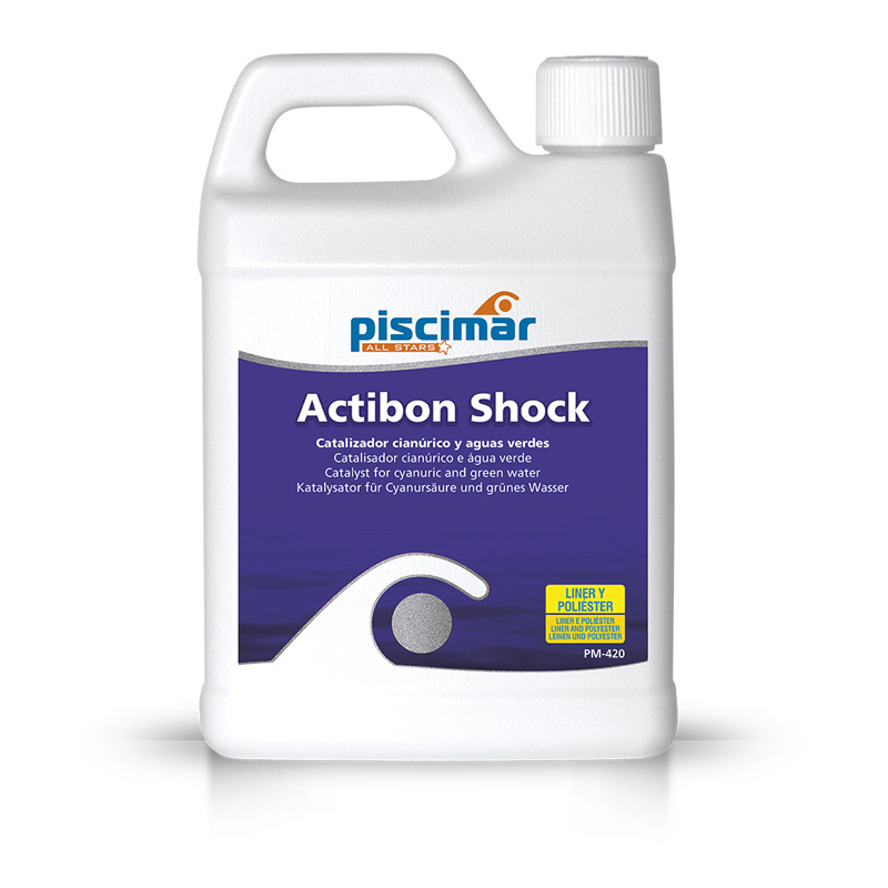 Catalizador de Algas Piscimar Actibon Shock PM-420 0,5 Litros