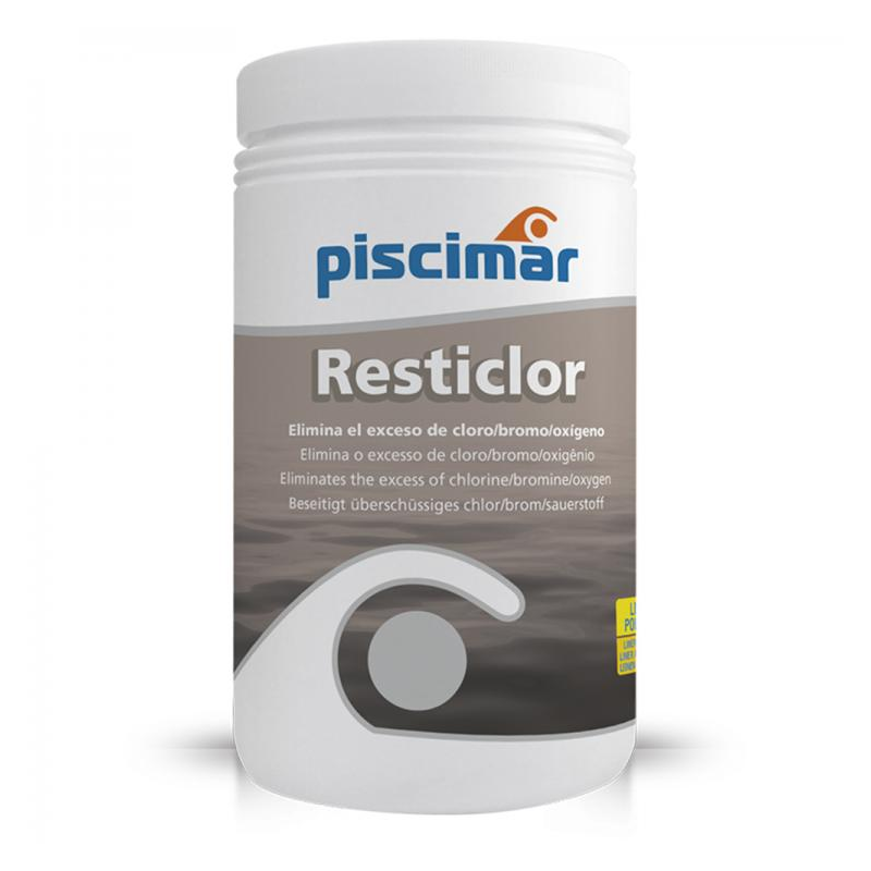 Eliminador de Cloro/Bromo/Oxigeno Piscimar Resticlor PM-607 1 Kg