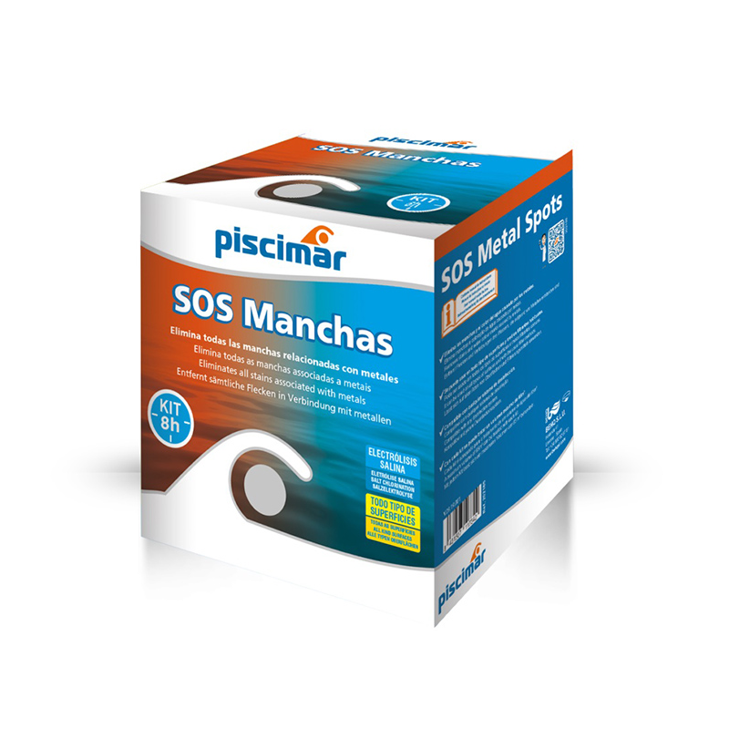 Eliminador de Manchas de metales pesados Piscimar SOS Manchas