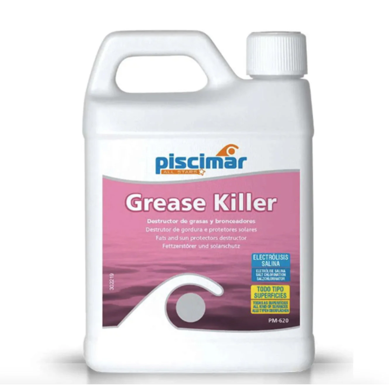 Destructor de Grasas y Bronceadores Piscimar Grease Killer PM-620 0,5 Litros