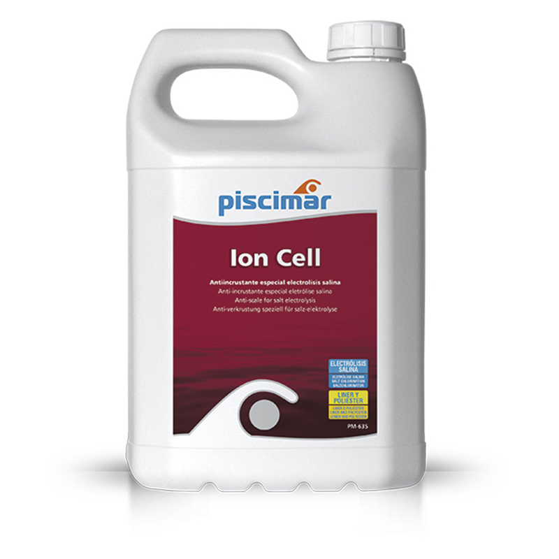 Antiincrustante Clorador Salino Piscimar Antiincrustante Ion Cell PM-635 5 Litros