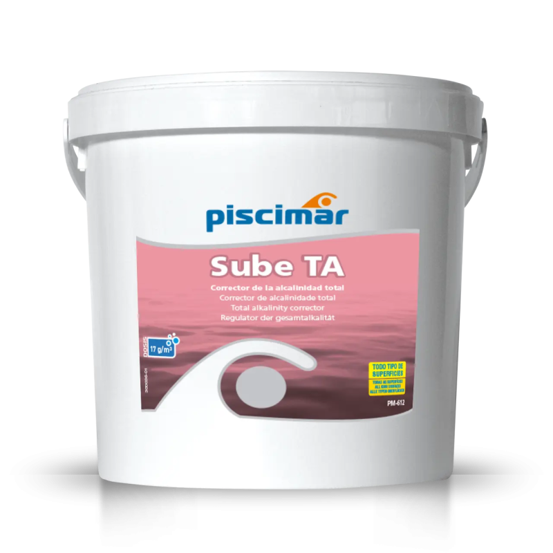 Incrementador de Alcalinidad Piscimar Sube TA PM-612 7 Kg