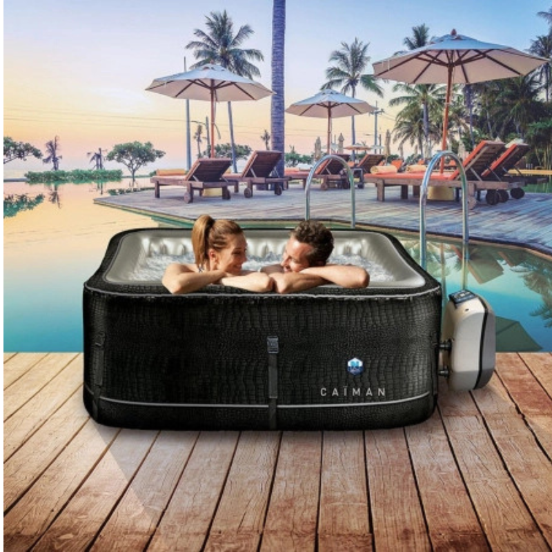 Spa Hinchable NetSpa Caïman 168 x 168 x 70 cm para 4 Personas