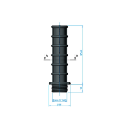 Brazo colector ¾" 110 mm AstralPool 4404300119 (incluye 2 unidades)