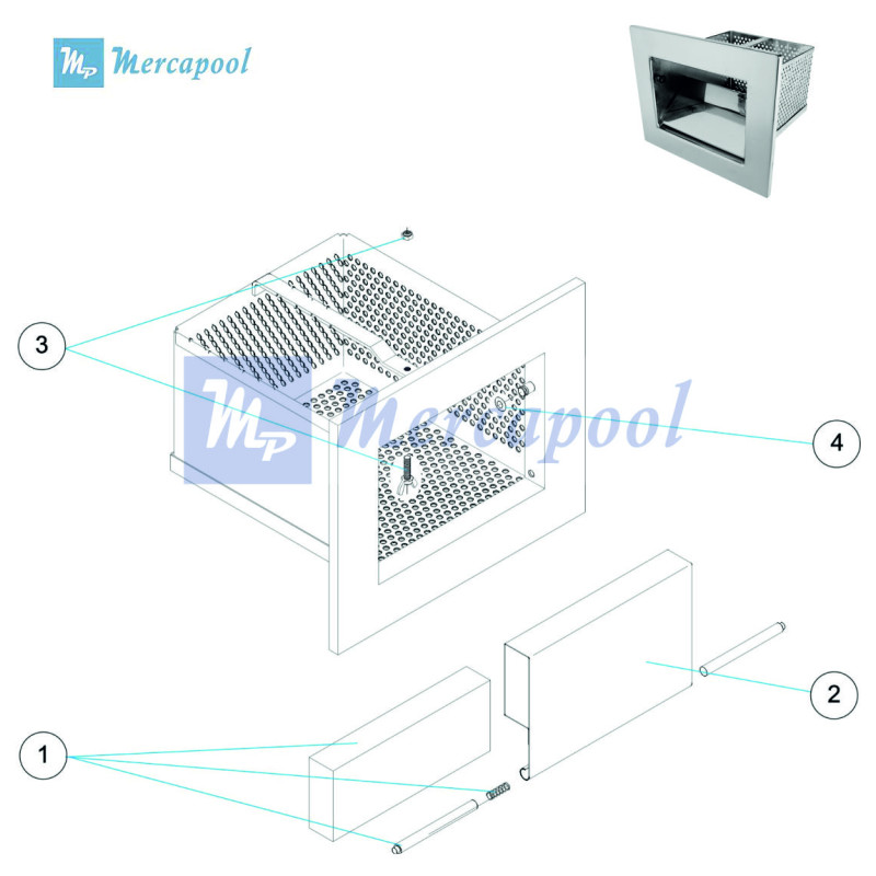 Skimmer Astralpool A201,202 y 203